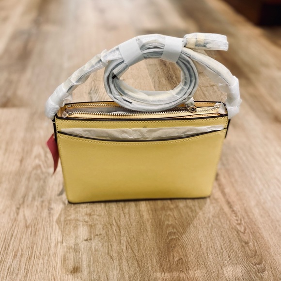 Kate Spade yellow crossbody.  New with tags. - Picture 3 of 3